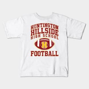 Huntington Hillside High School Football (Variant) Kids T-Shirt